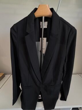 DKNY Black Women's Single-Button Blazer